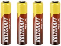 VOLTCRAFT Extreme Power FR03 AAA batterij (potlood) Lithium 1100 mAh 1.5 V 4 stuk(s)