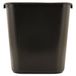 Rubbermaid Commercial Products FG295600BLA prullenbak naast bureau, rechthoekig, 26,6 L, zwart