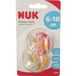 Nuk™ sucette anatomique tétine latex taille 2 2 2 pièces