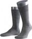 FALKE No. 6 Finest Merino & Silk Heren Sokken Grijs Maat 39-40