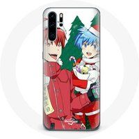 Maniacase Hoesje voor Huawei P30 Pro Karma en Nagisa Assassination Classroom Anime Kerstdag Maniacase
