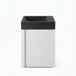 Saniclass Chaci Toiletmeubelset - 40x65cm - 1 deur - 1 kraangat - rechts - fontein natuursteen donker - mat wit