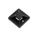 VELAMP Zelfklevende kabelbinders, zwart, 28 x 28 mm, set van 100