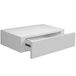 BAKAJI Wandplank van MDF-hout, modern Scandinavisch design, afmetingen: 40 x 24 x 10 cm, wanddecoratie (wit)