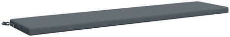 vidaXL Bankkussen SOEST 100% Polyester Blauw 170 x 40 x 5 cm
