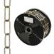 Decoratieve ketting, glad, leer, 3,4 x 43 mm, rol 20 m