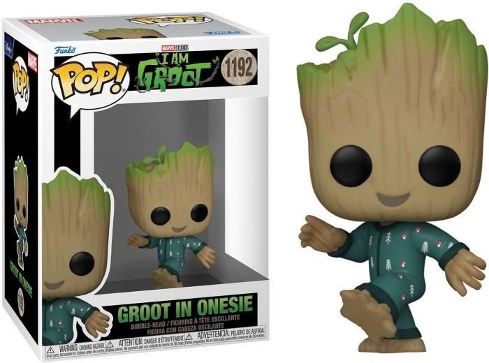 Funko Marvel: I Am Groot Pop Vinyl - Groot in Onesie