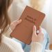 Carnet personnalisé - Brun - Gravé