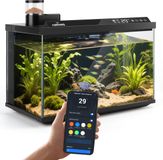 Nobleza Smart Aquarium 30L - App/Google Assistant/Alexa-bediening