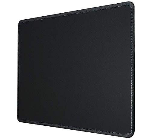 Silent Monsters Muismat Grootte S (250 x 200 mm) - Zwart - Genaaide Rand - Mousepad