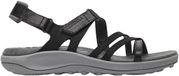 Merrell Harbor Backstrap Sandalen Dames Zwart/Grijs