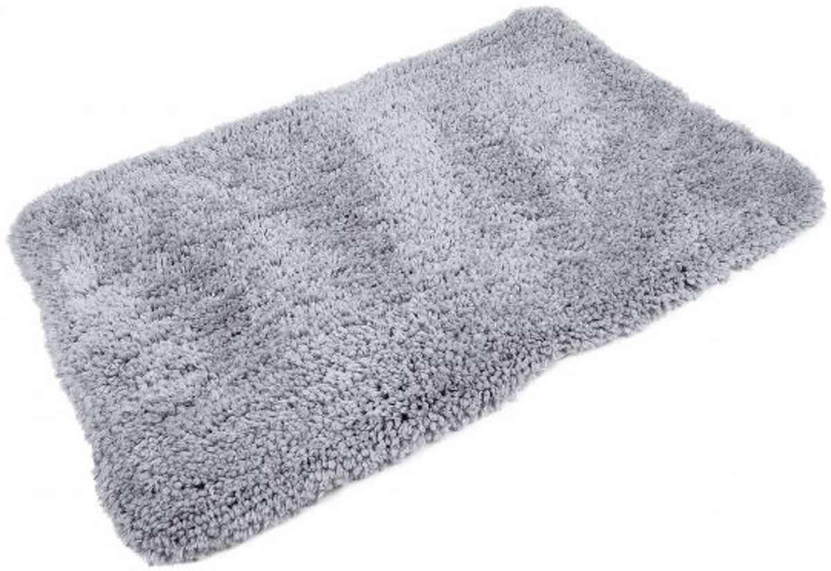 Lex&Max BENCH MAT 121X78 SHAGGY LIGHTGREY