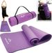 Fixem FX50570 Tapis de yoga - 1,5 cm - 190x63 cm - Violet