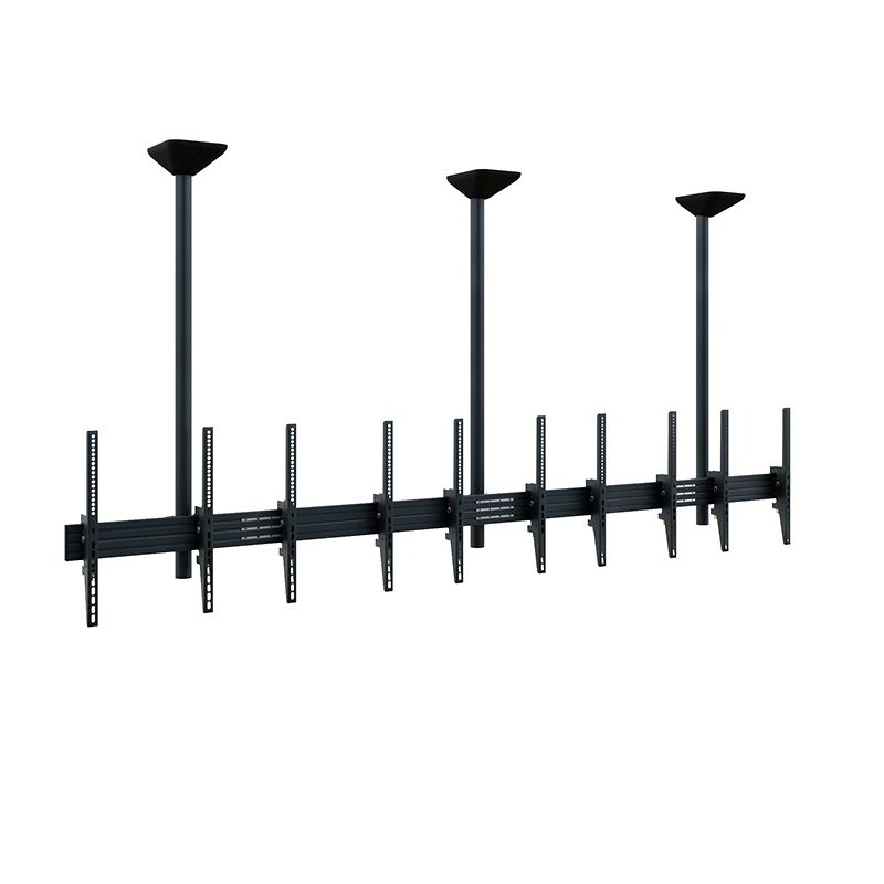Hagor comPROnents 3319 Menuboard plafondbevestiging - 5 schermen 46-65" - Zwart