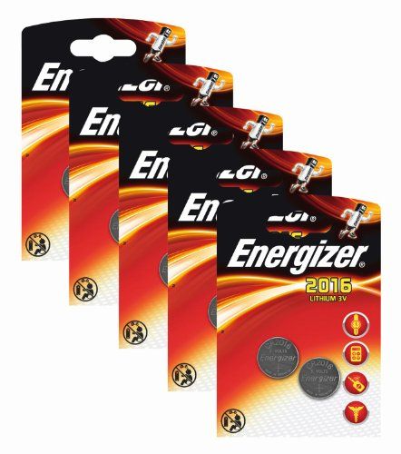 Energizer CR 2016 lithiumbatterij (5 x 2 stuks)