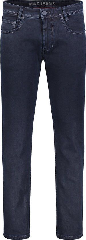 MAC Arne Stretch Blue Black Jeans - Men - W40/L34 - Regular Fit