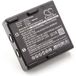 vhbw Batterie de remplacement pour Abitron 68300510, 68300520, 68300525, 68300530 pour télécommande industrielle (600 mAh, 9,6 V, NiMH) - Noir