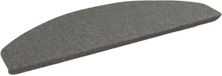 vidaXL Tapis d'escalier auto-adhésifs 15 pièces 80 x 24,5 x 3,5 cm gris