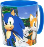 ALMACENESADAN Sonic 2357 Mok, inhoud 350 ml, herbruikbaar, magnetronbestendig, BPA-vrij