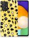 Samsung Housse arrière en silicone Samsung Galaxy A52 (5G/4G) Punk Jaune
