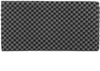 Gear4music Knopschuim voor Flightcases, 0,5 m x 1 m, Grijs