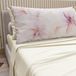 PETTI Artigiani Italiani - Katoenen beddengoed met kussenslopen met digitale print, eenpersoons laken, beddengoedset met bloemenpatroon 8 crème, 100% Made in Italy
