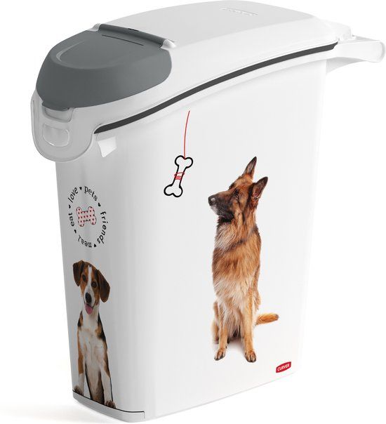Curver Voedselcontainer Hond - Wit - 23L - 10kg