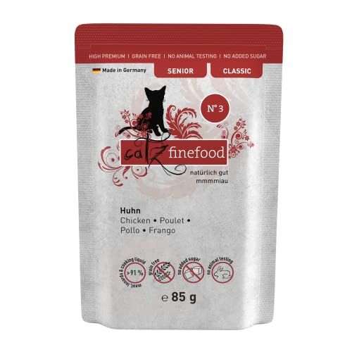 catz finefood Senior N°03 Kip natvoer - 16 x 85g