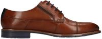 Bugatti Derby stadsschoen leer cognac maat 42