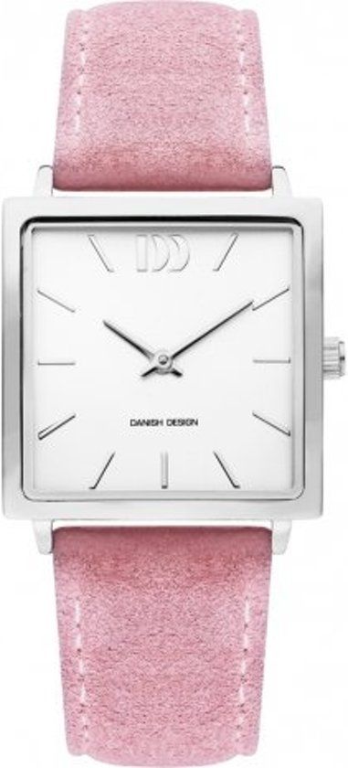 Danish Design IV20Q1248 horloge dames - roze - edelstaal