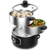 Cecotec Elektrische stoompan Steelpot