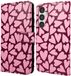 imoshion Hoesje - Geschikt voor Samsung Galaxy A35 - Design Bookcase smartphone - Hearty Blush