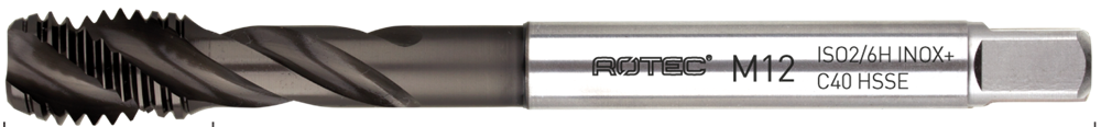 Rotec HSS-E INOX+ machinetap BL DIN 376C/40° M24x3,0 HL