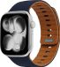 Buddi Luno Magnetisch Apple Watch Bandje - Siliconen - Indigo