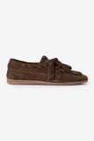 Sissy-Boy - Donkerbruine loafers met tassles - 38