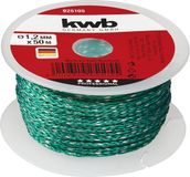 kwb Gevlochten nylondraad, 1,2 mm Ø, groen