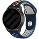 Strap-it Withings ScanWatch 2 - 42mm Sportarmband (Dunkel Blau/Mehrfarbig)