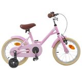 vidaXL Kinderfiets 12 Inch Lichtroze