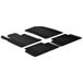 Gledring Rubbermatten Peugeot 508 2011- (T Profiel 4-delig + Montageclips)