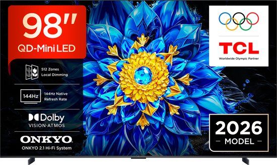 TCL QLED810L / LED-LCD screen / 98 inch / 2026