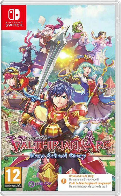 PQube Valthirian Arc: Hero School Story - Nintendo Switch