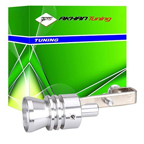 Akhan 60071 Exhaust Pipe for End Pipes 32-43 mm Sound of a Turbo Engine