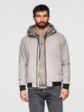 OMBRE Jas - Rits - Effen Grijs XL