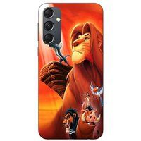 Maniacase Coque Pour Samsung Galaxy S23 FE Le Roi Lion film Disney Simba Nala Mufasa