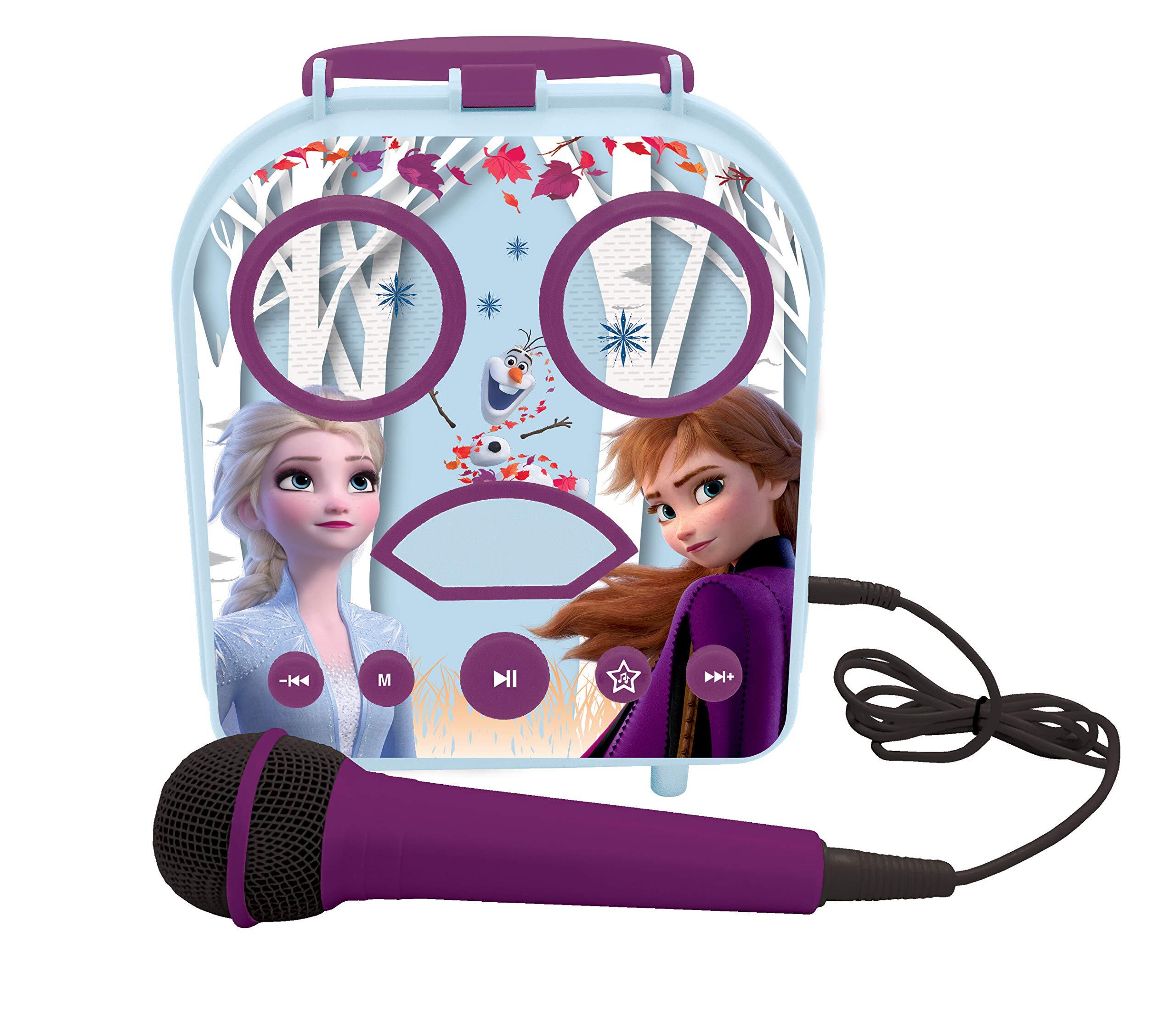 Lexibook Disney Frozen 2 - karaokeset met microfoon - Frozen 2 speelgoed - Disney speelgoed