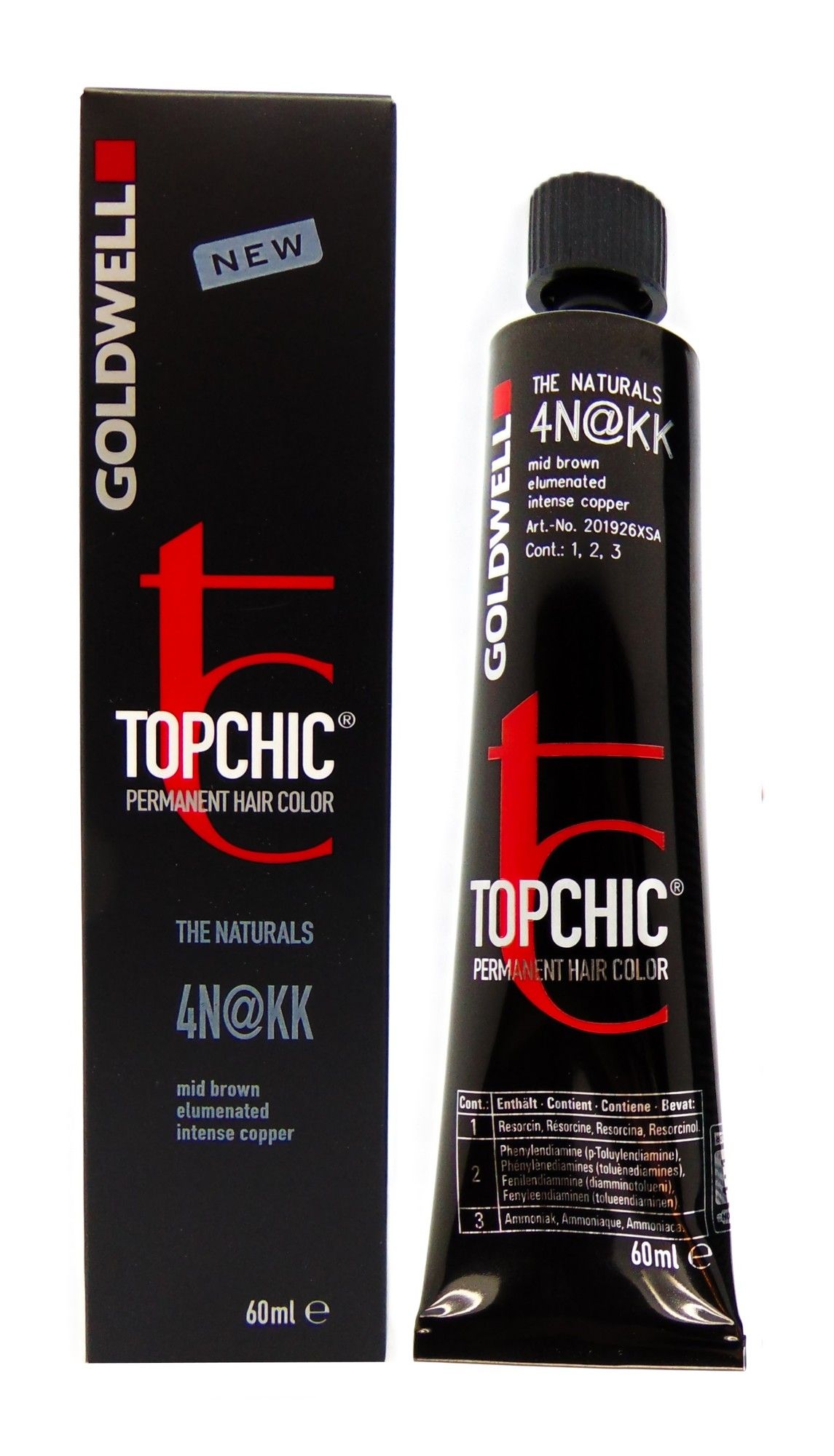 Goldwell Topchic The Red Collection Hair Color Tube 4N@KK 60ml