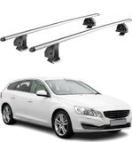 Omac Barres De Toit Transversales En Aluminium Pour Volvo V60 I 2011-2018
