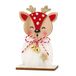 Mopec NW15 houten figuur, 15,5 cm, rood