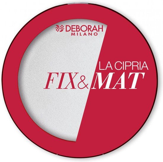 Deborah Milano La Cipria Fix&mat gezichtspoeder Transparant 8,5 g