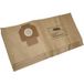 vhbw Lot de 5 sacs d'aspirateur compatibles avec les aspirateurs Nilfisk-Alto Attix 350-01, 360-11, 360-21, 360-2M - En papier - Marron
